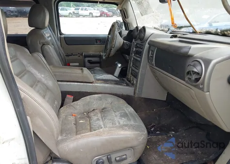 2003 Hummer H2 из США, поврежденный, VIN 5GRGN23UX3H127837